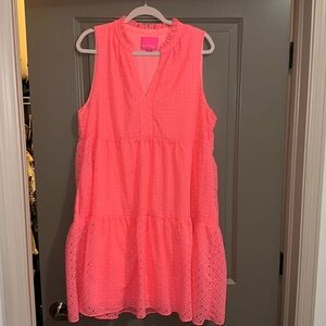 Lilly Pulitzer Novella Eyelet Swing Dress NWOT